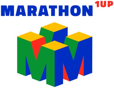 Marathon 1up logo attempt2